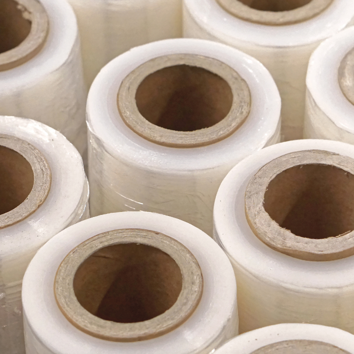 rouleaux de film plastique