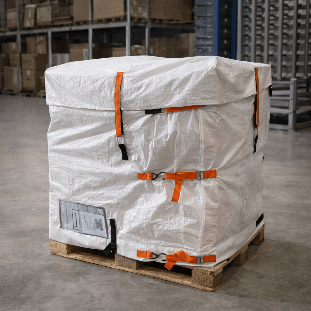 Housse de transport réutilisable pour Euro-palette 120x80cm