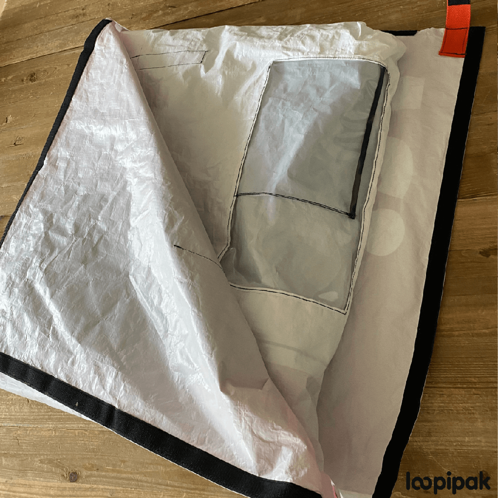 Housse de transport réutilisable pour Euro-palette 120x80cm