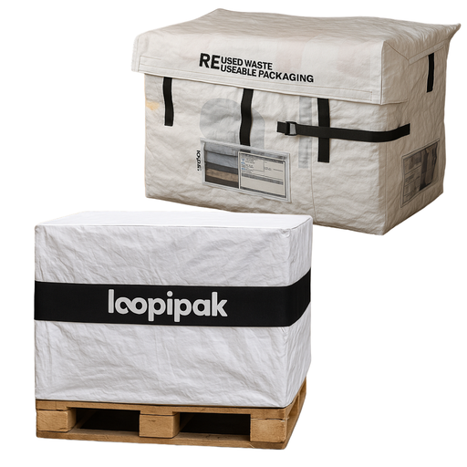 Herbruikbare hoes voor euro-pallets 120/80cm